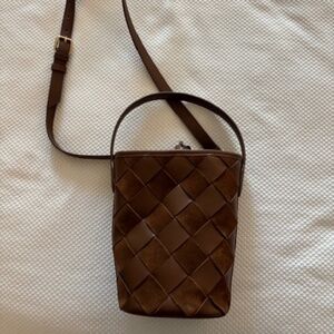 JCrew Brown Bucket bag